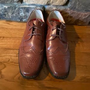Good Fellas boys dress shoes size 7